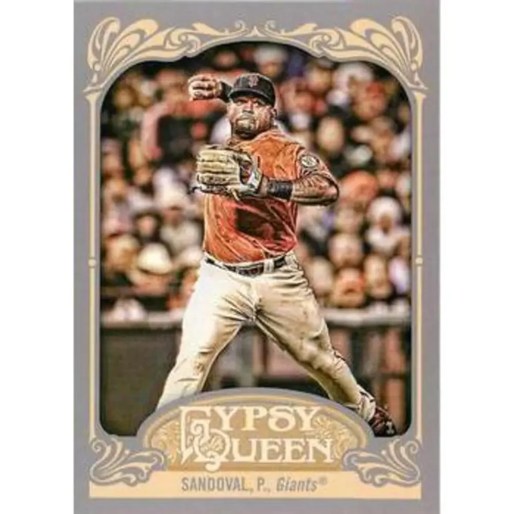 2012 Topps Gypsy Queen Pablo Sandoval # 105 San Francisco Giants